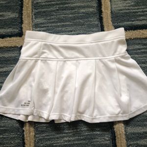 White bcg sport skirt